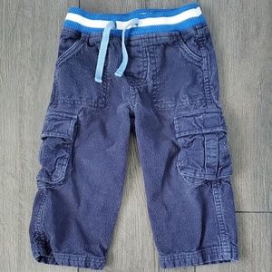 18M Navy Soft Waistband Corduroys